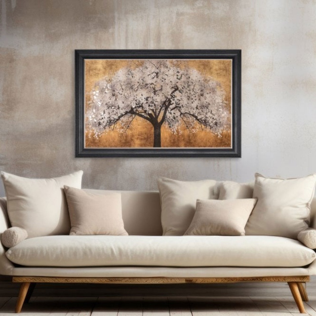 Framed Print - Blossom Tree White