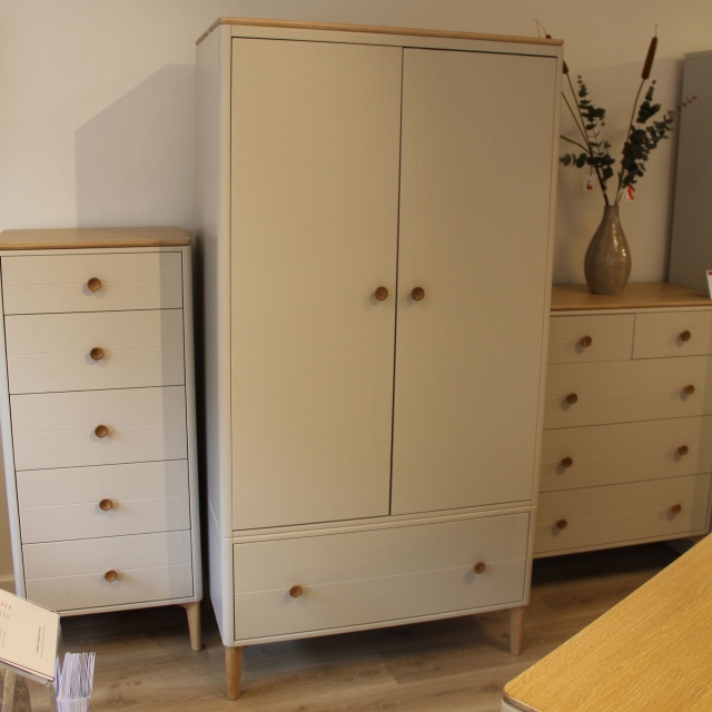 Double Wardrobe - Item as Pictured - Lausanne Painted